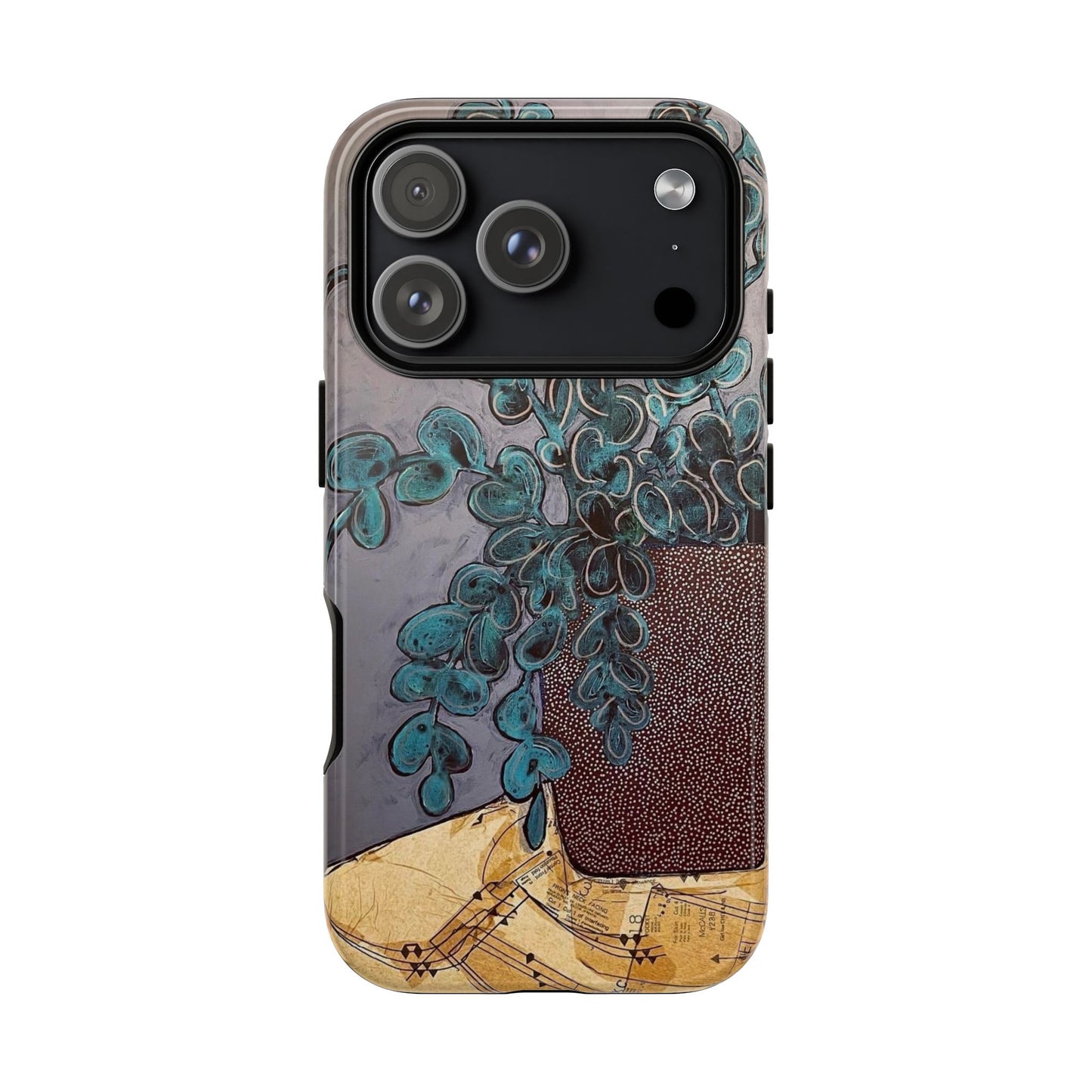 Protective Phone Case — Modern Still Life Abstract Design