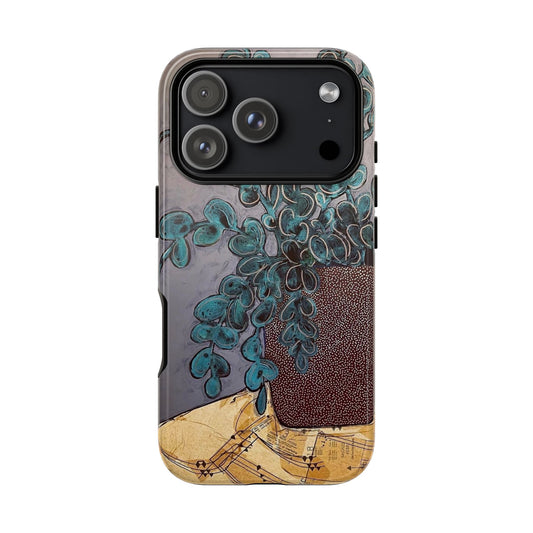 Protective Phone Case — Modern Still Life Abstract Design