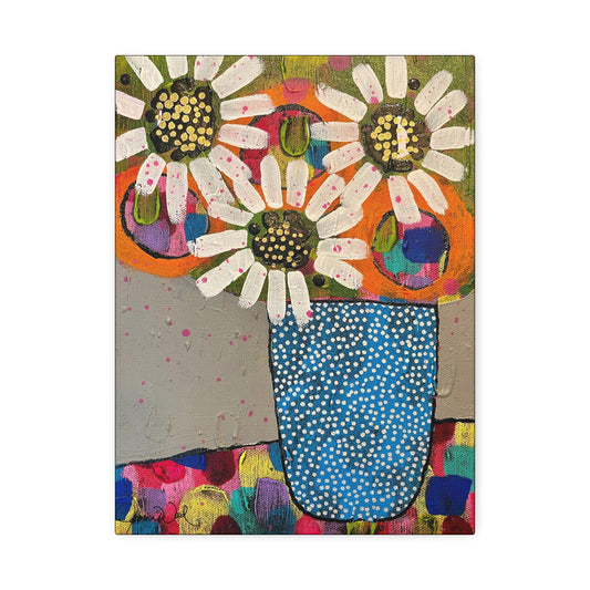 Canvas Print. Floral Still Life by Jessica Wood Artist