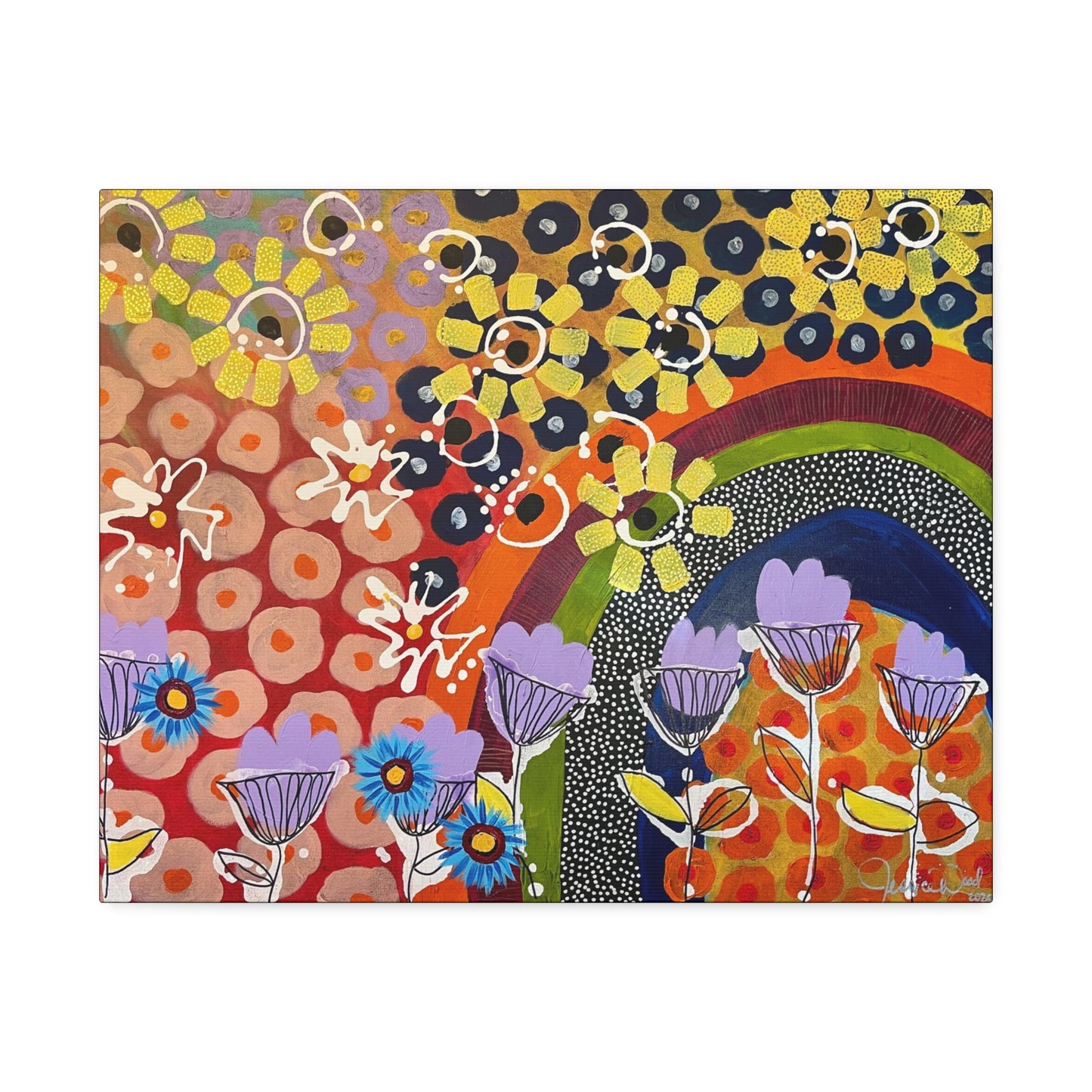 Canvas Print. Pride by Jessica Wood Artist