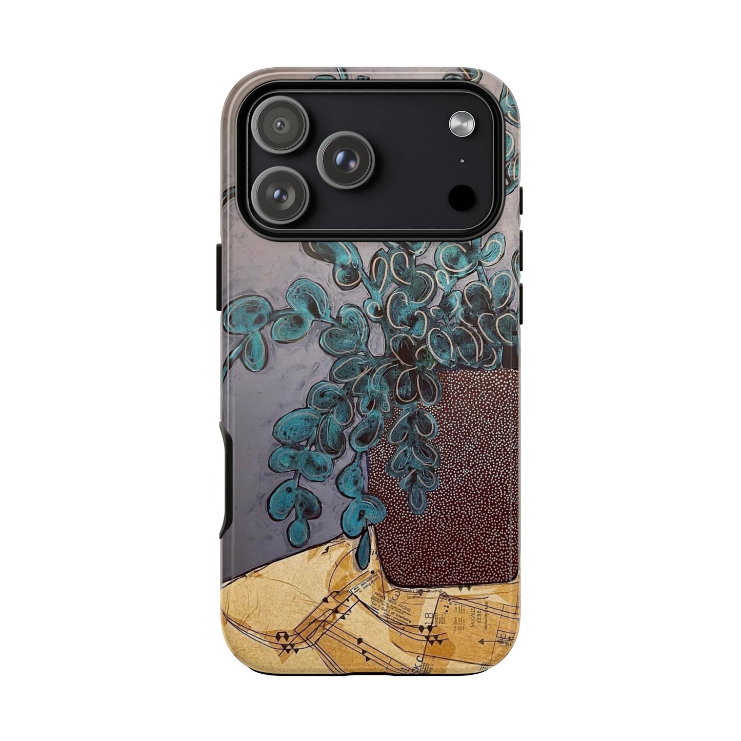 Protective Phone Case — Modern Still Life Abstract Design