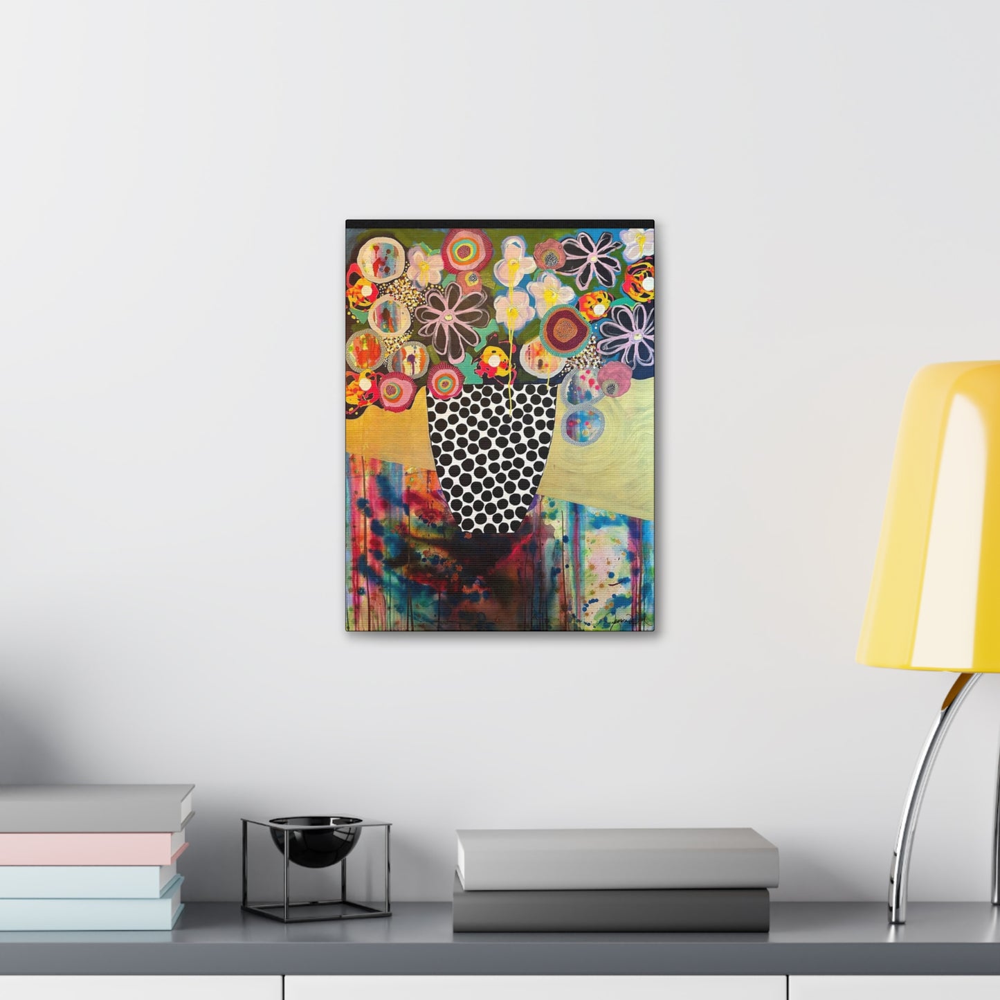 Canvas Print. Floral Still Life by Jessica Wood Artist