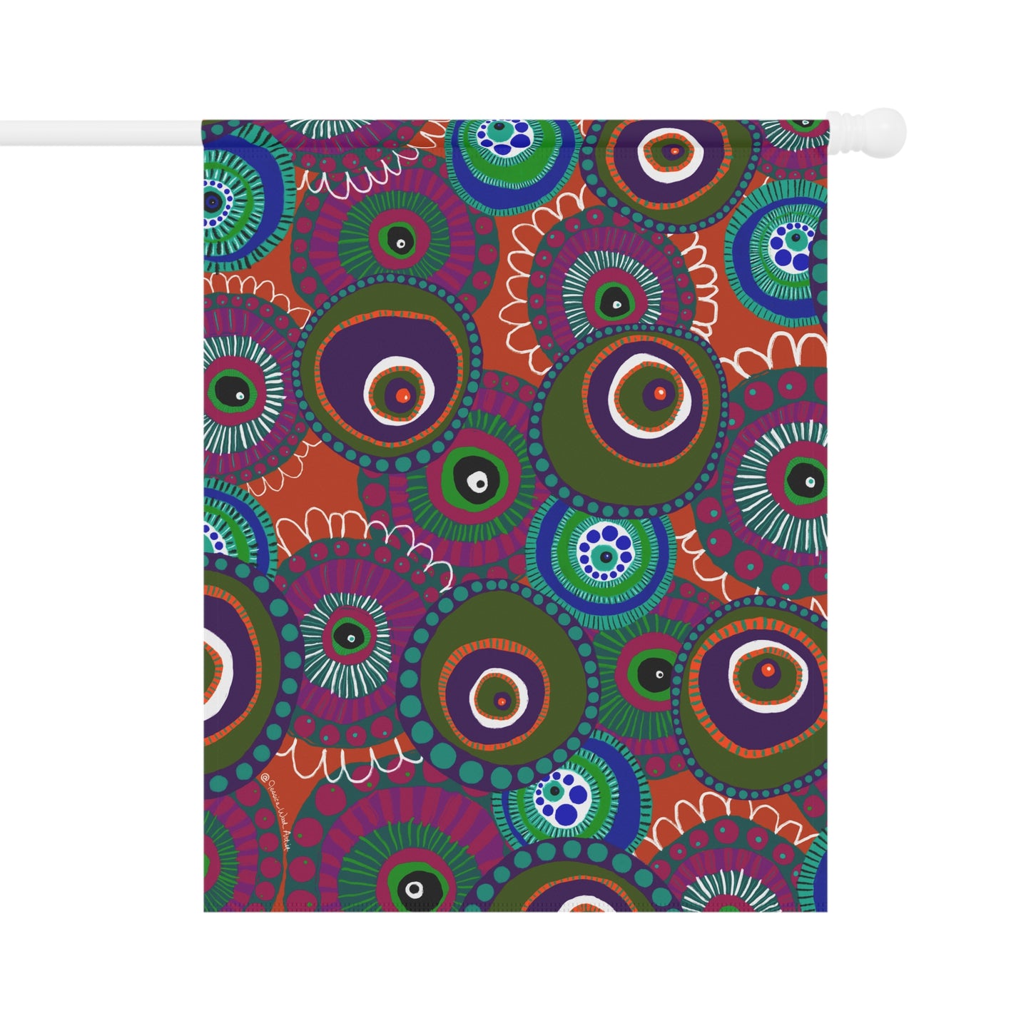 Jessica Wood Artist Garden or House Flag