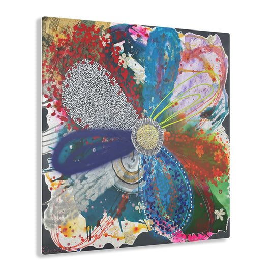 Acrylic Print, Floral Explosion by Jessica Wood Artist