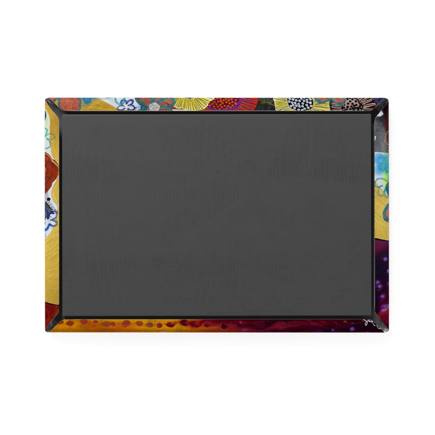 Floral Still Life Rectangular Refrigerator Magnet