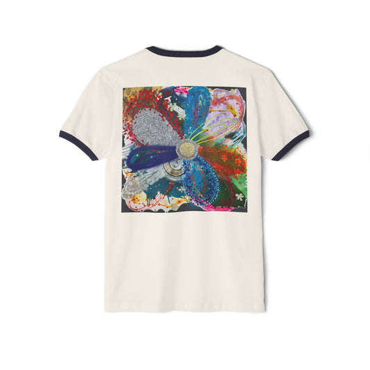 Jessica Wood Artist Floral Still Life Unisex Ringer T-Shirt