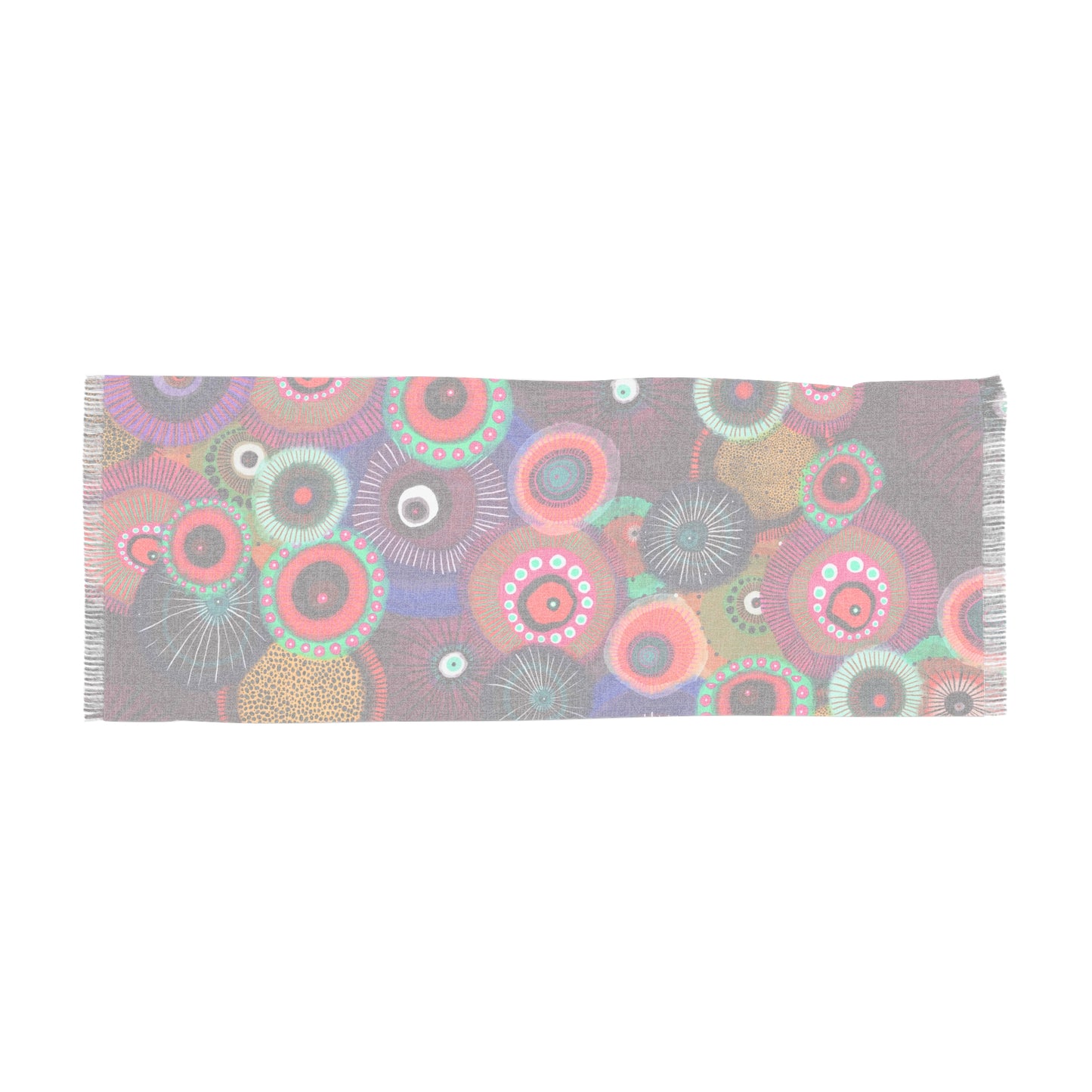 Floral Lightweight Scarf Wrap