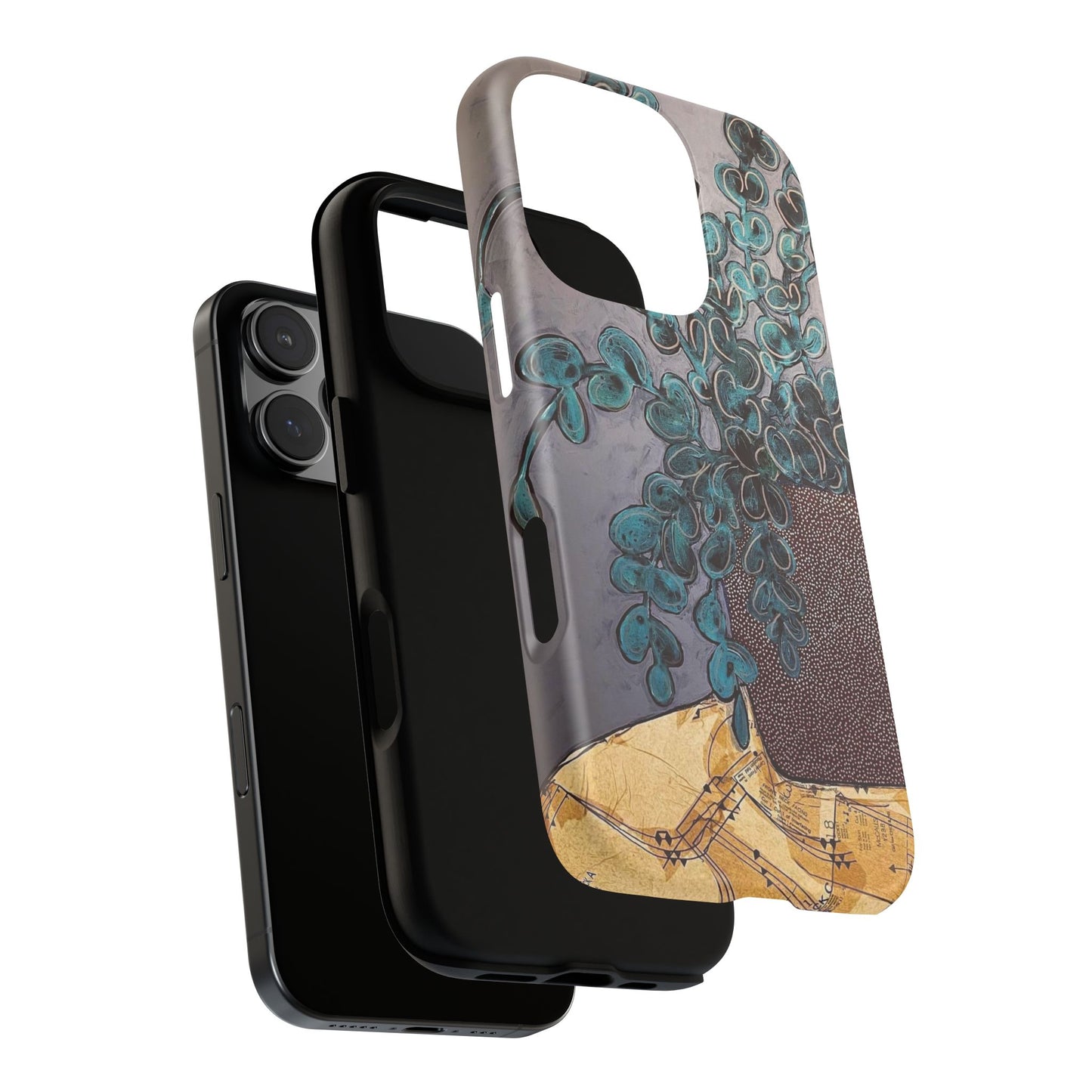 Protective Phone Case — Modern Still Life Abstract Design
