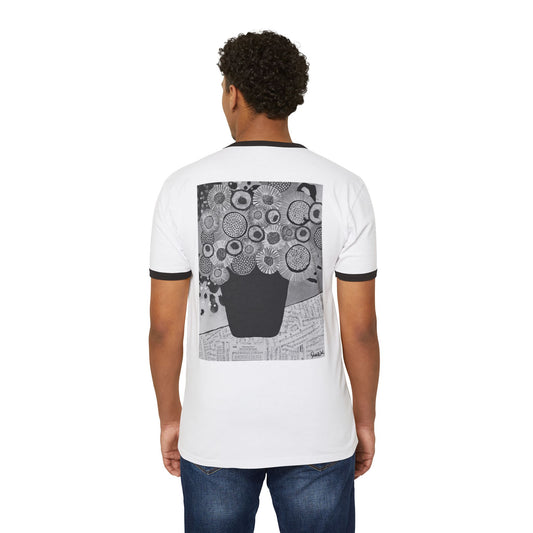 Jessica Wood Artist Floral Still Life Unisex Ringer T-Shirt