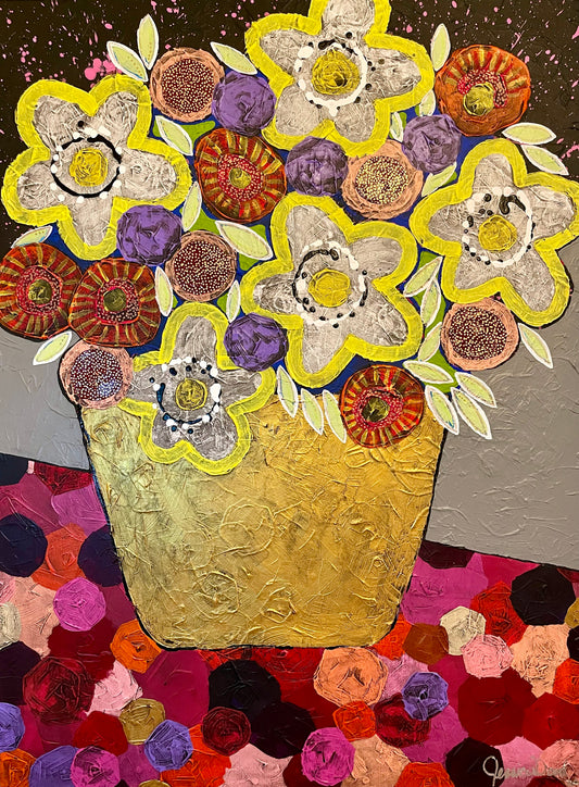 Floral Still Life. 8”x10” Art Print