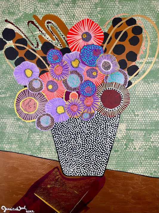 Floral Still Life. 8”x10” Art Print