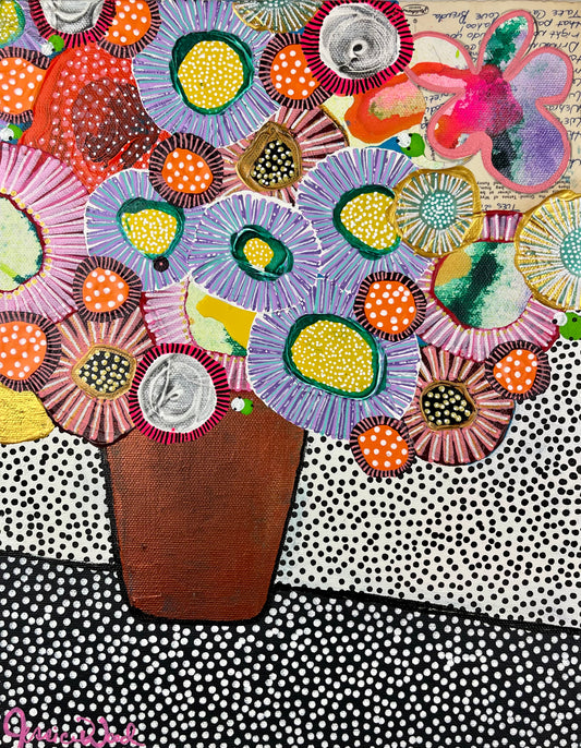 Floral Still Life. 8”x10” Art Print