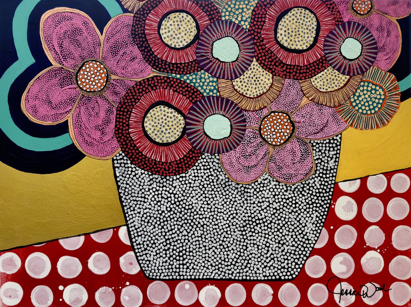 Floral Still Life. 8”x10” Art Print