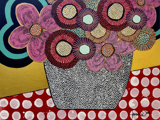 Floral Still Life. 8”x10” Art Print